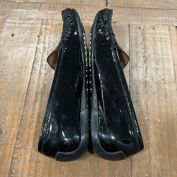 Stuart weitzman Black Patent Leather Loafers - Picture 7 of 10
